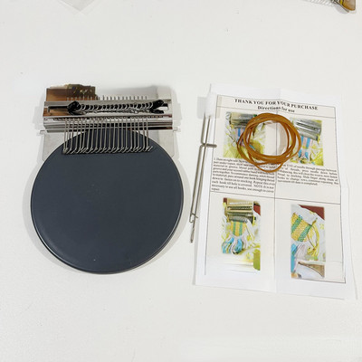 Barkácsolás ruházati varrógép farmer ruhafonó foltozó gép mini szövőszék Mender kézzel készített szövés kötés textil készlet eszközök