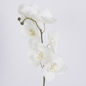 1 τμχ Τεχνητό μεταξωτό λευκό πεταλούδα ορχιδέα λουλούδια σκώρος ψεύτικο λουλούδι για γαμήλιο πάρτι Διακόσμηση φεστιβάλ σπιτιού