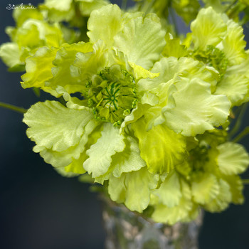 SunMade 1 Pc Vintage Ανεμόμυλος Χαμομήλι Λουλούδι Μεταξωτό Τεχνητά Λουλούδια Σπίτι Διακόσμηση Γάμου Flores Artificales Green Flore