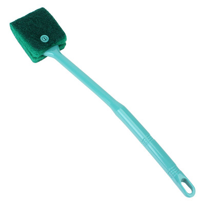 Sūkļa tīrīšanas rīki Peldošs tīrīšanas līdzeklis zivju tvertņu stikla sukas Divpusējas sukas ar garu rokturi Akvārija piederumi