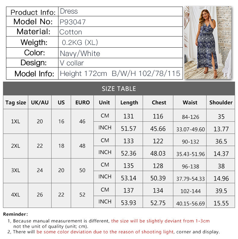 VOGUEANGEL Rochie de soare ocazională pentru femei, vara 2021, rochie maxi sexy pentru dama, rochii vintage, florale, boho, rochii de dimensiuni mari, 4XL