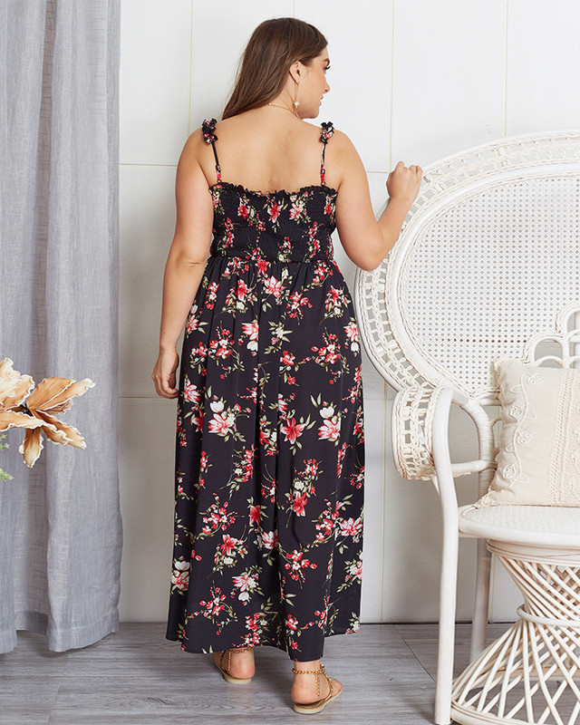 Rochie lungă de vară pentru femei 2021, rochie maxi cu bretele spaghetti sexy, cu gât pătrat, ocazional, rochii de plajă pentru femei, rochii de mărime mare