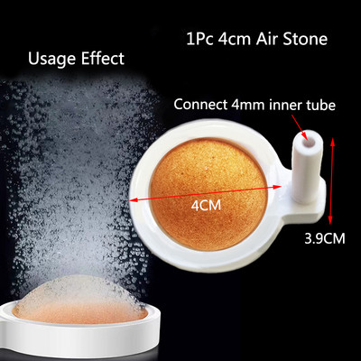 1db 35/50/80 mm-es akvárium akvárium légköves oxigén levegőztető légbuborékos tószivattyú hidroponikus oxigéntartozékok nagyszerűek