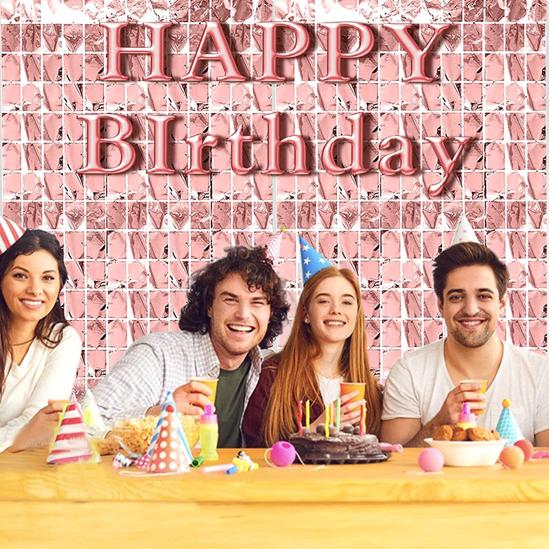 Új háttérparti csillogó függöny Photo Zone születésnapi dekoráció esküvői dekoráció karácsonyi talmi csillogó fólia háttérfüggöny