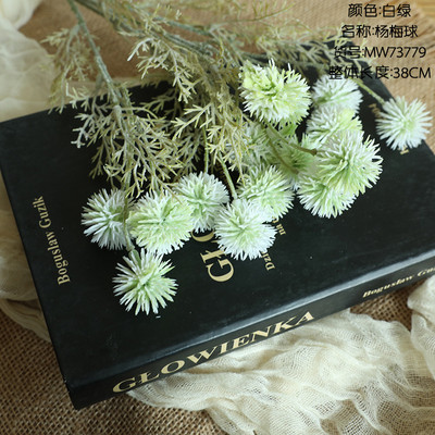 Új Bogyógolyó ág műanyag Művirágok Esküvő Otthon nappali dekoráció plantas mesterségeses