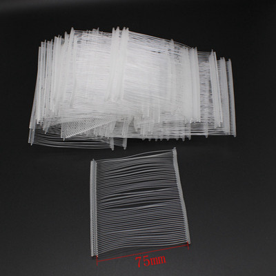 1000 buc/lot 10/15/20/35/50/75mm Pistol de etichetare Barbs Elemente de fixare din plastic Etichetă din polipropilenă