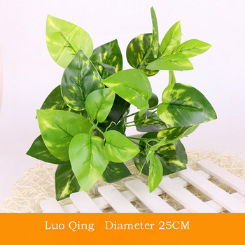 Τεχνητό πλαστικό φυτό πράσινο δέντρο για διακόσμηση γάμου κήπου ψεύτικα ψεύτικα φύλλα Χριστουγεννιάτικη διακόσμηση