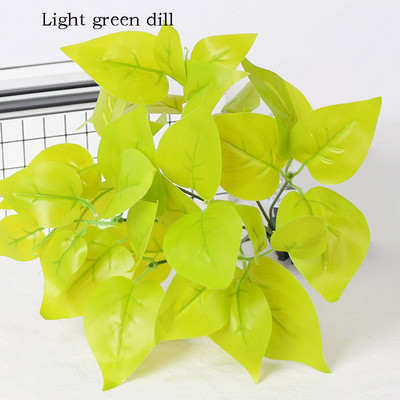 Planta artificiala din plastic arbore verde pentru decorarea nuntii de gradina frunze false false decor de Craciun