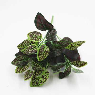 Planta artificiala din plastic arbore verde pentru decorarea nuntii de gradina frunze false false decor de Craciun