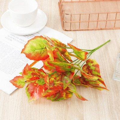 Planta artificiala din plastic arbore verde pentru decorarea nuntii de gradina frunze false false decor de Craciun