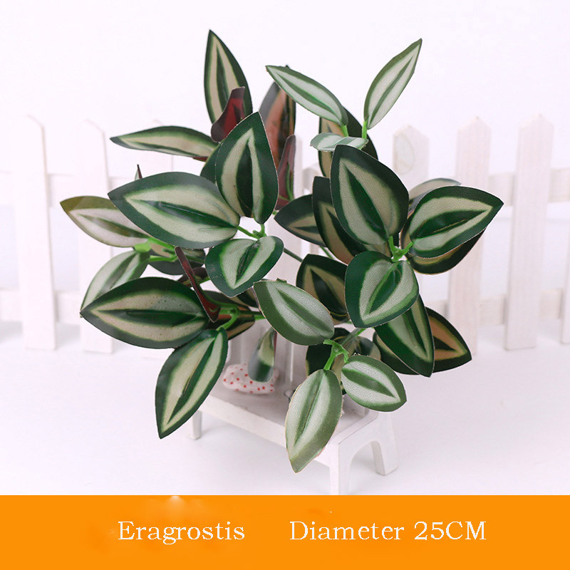 Planta artificiala din plastic arbore verde pentru decorarea nuntii de gradina frunze false false decor de Craciun