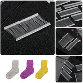 5000gab. balti standarta marķēšanas stieņu pielikumi, kas piemēroti standarta etiķešu ierīcēm, plastmasas apģērbu apģērbi cenu zīmes etiķete