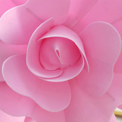 Szimuláció PE hab lapos aljú óriási rózsa virágok fali esküvői háttér barkácsparti művirág dekoráció otthoni hamis Flore fejek