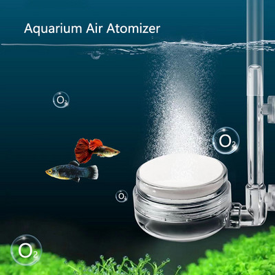 1 бр. Въздушна помпа Пясъчен камък Аквариумна кислородна помпа Камък за свеж въздух Nano Bubble Bar Помпа за аератор на аквариума с вендуза