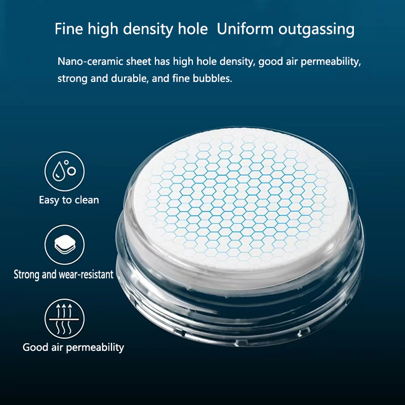 1Gb Gaisa sūknis Smilšu akmens akvārija skābekļa sūknis svaiga gaisa akmens nano burbulis stienis akvārija zivju tvertnes aeratora sūknis ar piesūcekni