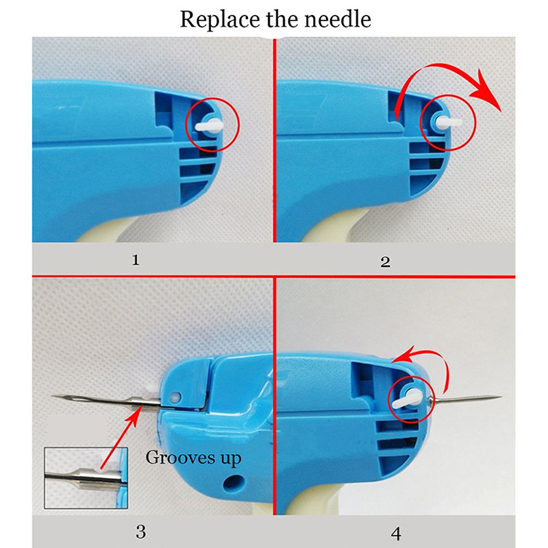 Jauns apģērbs, apģērba cenu etiķetes marķēšanas pistole, 1000 x 3 collu stieņi + 5 adatu komplekta iekārta