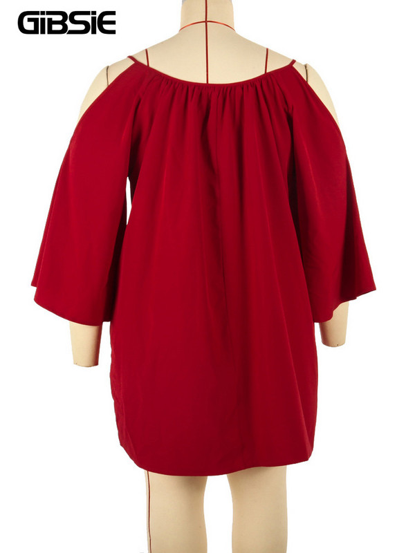 GIBSIE lielizmēra vienkrāsains O veida kakla izgriezums, kleita ar šķēlumiem piedurknēm sievietēm, 2023. gada vasara, jaunas brīvdienu korejiešu modes brīvdienas, brīvas minikleitas