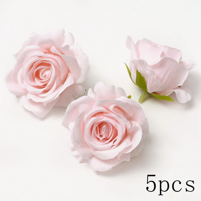 Lielapjoma rozā mākslīgo ziedu galva kāzu mājas dekorēšanai DIY viltus ziedi dekorēšanai Dzimšanas dienas ballītes Amatniecības vainaga dekorēšana