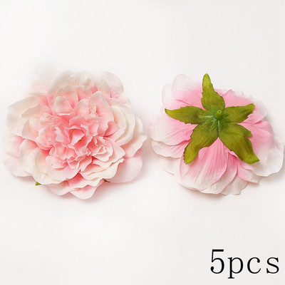 Lielapjoma rozā mākslīgo ziedu galva kāzu mājas dekorēšanai DIY viltus ziedi dekorēšanai Dzimšanas dienas ballītes Amatniecības vainaga dekorēšana