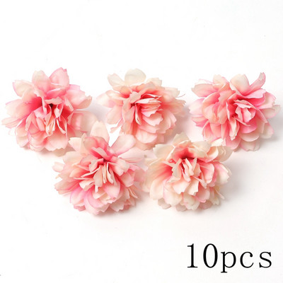 Lielapjoma rozā mākslīgo ziedu galva kāzu mājas dekorēšanai DIY viltus ziedi dekorēšanai Dzimšanas dienas ballītes Amatniecības vainaga dekorēšana