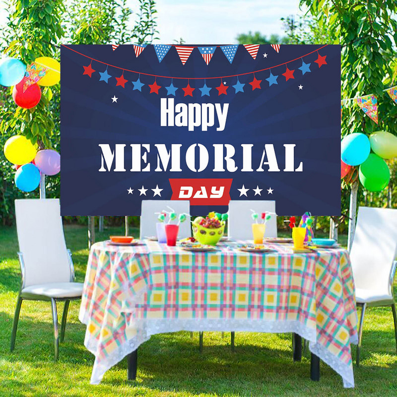 Új amerikai függetlenség napi háttérkendő, 2023. függetlenség napja szalaghirdetés háttérdísz Függetlenség napi parti L5