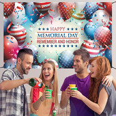 A függetlenség napja szalaghirdetés háttérdísz Függetlenségi napi parti 2023 Új amerikai függetlenség napja háttérszövet L5