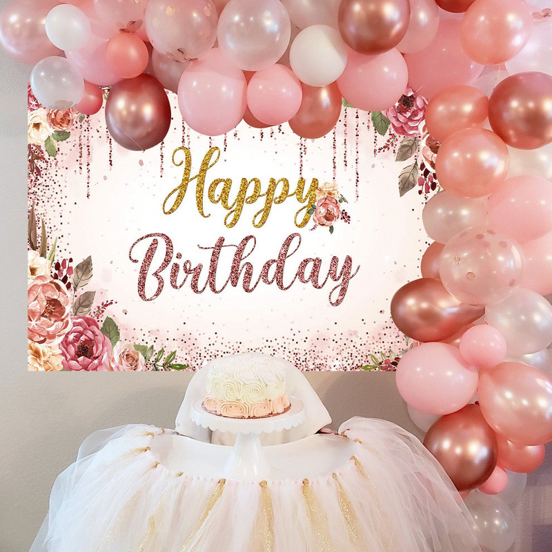 150x100 cm rozā ziedu sienas fotoattēla fons kāzu līgavas dušas fotogrāfija dzimšanas dienas foni meiteņu ballīšu dekorēšanai