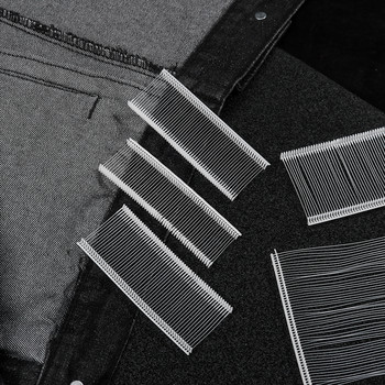 Plastmasas piekarināmo apģērbu etiķete Vairāku izmēru birku ierīces Cenas etiķetes etiķete Bieza līmes adata Standarta marķēšanas stiprinājumi