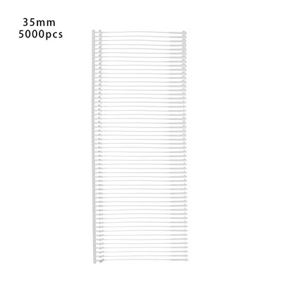 Plastmasas piekarināmo apģērbu etiķete Vairāku izmēru birku ierīces Cenas etiķetes etiķete Bieza līmes adata Standarta marķēšanas stiprinājumi