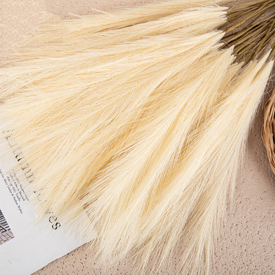 5 τμχ Pampas Μπουκέτο Τεχνητά Λουλούδια Μπουκέτο Τεχνητά Λουλούδια Αφράτο DIY Ψεύτικο καλάμι λουλουδιών για διακόσμηση σπιτιού γάμου