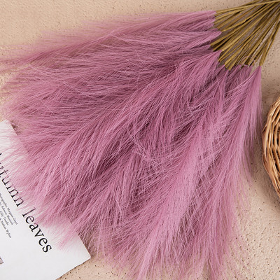 5 τμχ Pampas Μπουκέτο Τεχνητά Λουλούδια Μπουκέτο Τεχνητά Λουλούδια Αφράτο DIY Ψεύτικο καλάμι λουλουδιών για διακόσμηση σπιτιού γάμου