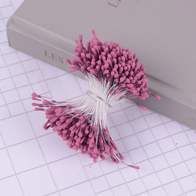 400 gab. pistoles mākslīgiem ziediem, dubultgalvas, izgatavotas ziedu putekšņlapiņas, rokdarbiem