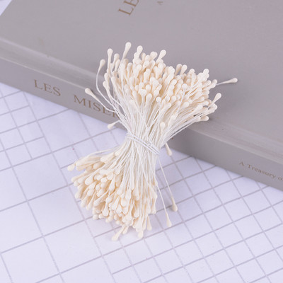 400 gab. pistoles mākslīgiem ziediem, dubultgalvas, izgatavotas ziedu putekšņlapiņas, rokdarbiem