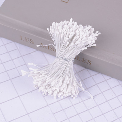 400 gab. pistoles mākslīgiem ziediem, dubultgalvas, izgatavotas ziedu putekšņlapiņas, rokdarbiem