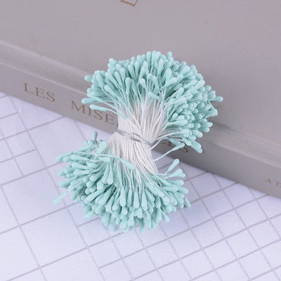 400 gab. pistoles mākslīgiem ziediem, dubultgalvas, izgatavotas ziedu putekšņlapiņas, rokdarbiem