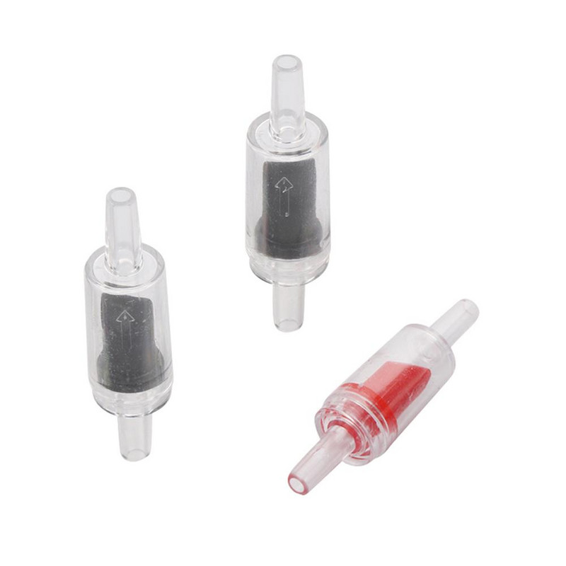 20 db akváriumi visszacsapó szelep belső átmérő 5 mm akvárium légszivattyú Co2 rendszer egyirányú visszacsapó szelep csatlakozók