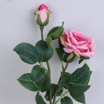 DIY Νυφικά Τεχνητά Λουλούδια Κεφάλια Ροζ Παιώνια Διακόσμηση σπιτιού Αξεσουάρ Δημιουργικά Γάμος Τεχνητά Λουλούδια Μεταξωτό Λουλούδι