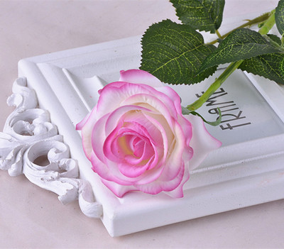 DIY kāzu mākslīgo ziedu galviņas Rožu peonija mājas dekorēšanas aksesuāri Radoši kāzu mākslīgie ziedi Zīda ziedi