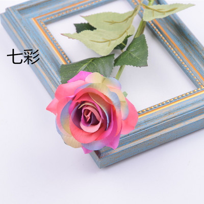 DIY kāzu mākslīgo ziedu galviņas Rožu peonija mājas dekorēšanas aksesuāri Radoši kāzu mākslīgie ziedi Zīda ziedi