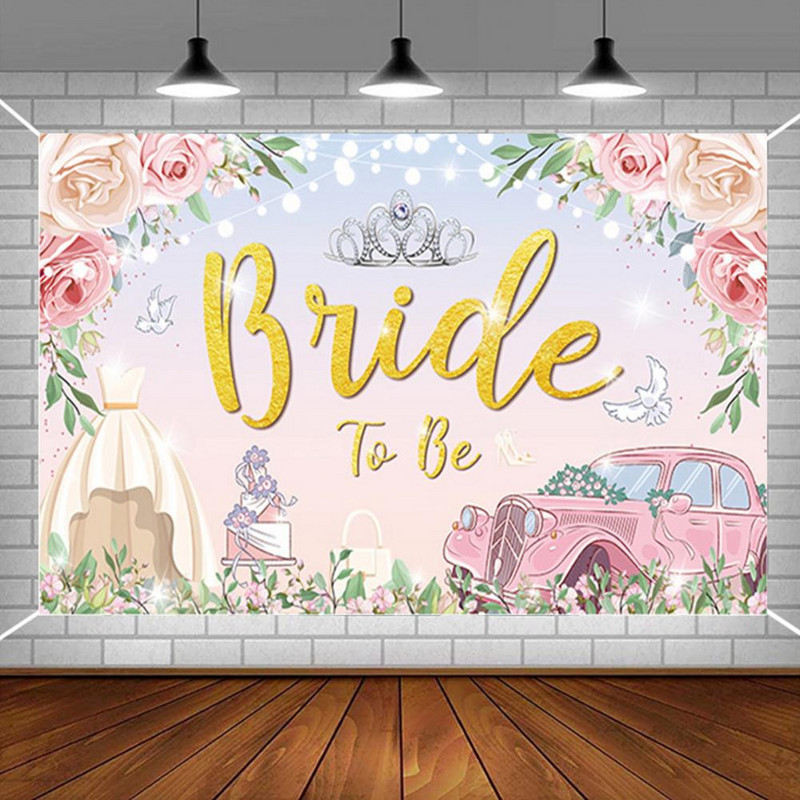 Izveidojiet greznu atmosfēru kāzu reklāmkaroga ballītei