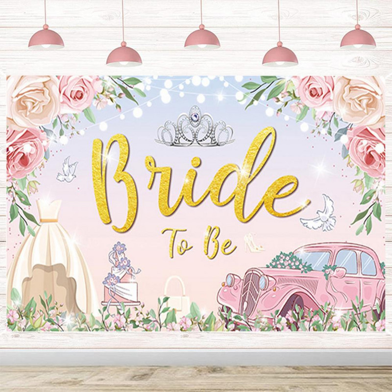 Izveidojiet greznu atmosfēru kāzu reklāmkaroga ballītei