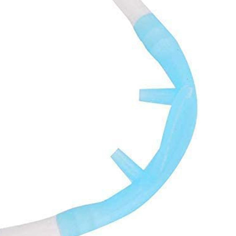 Tub de oxigen, realizat din material siliconic elastic, canulă de oxigen nazală, nu este ușor de deformat și de crăpat, ușor de utilizat și de curățat
