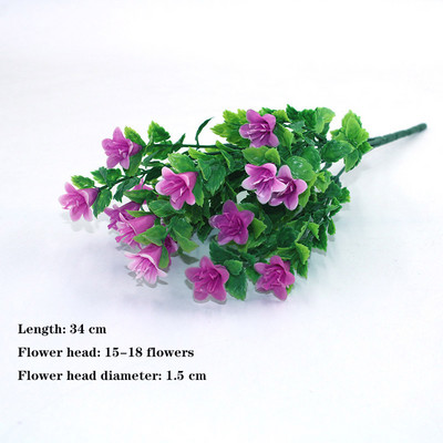 Lila 1db mindenféle gyönyörű mesterséges bazsarózsa rózsa gerbera százszorszép selyemvirág DIY házi kerti parti esküvői dekoráció hamisítvány