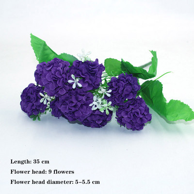 Lila 1db mindenféle gyönyörű mesterséges bazsarózsa rózsa gerbera százszorszép selyemvirág DIY házi kerti parti esküvői dekoráció hamisítvány