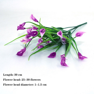 Lila 1db mindenféle gyönyörű mesterséges bazsarózsa rózsa gerbera százszorszép selyemvirág DIY házi kerti parti esküvői dekoráció hamisítvány