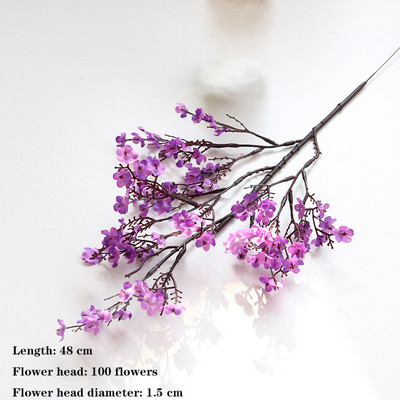 Lila 1db mindenféle gyönyörű mesterséges bazsarózsa rózsa gerbera százszorszép selyemvirág DIY házi kerti parti esküvői dekoráció hamisítvány