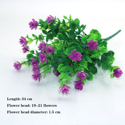 Lila 1db mindenféle gyönyörű mesterséges bazsarózsa rózsa gerbera százszorszép selyemvirág DIY házi kerti parti esküvői dekoráció hamisítvány