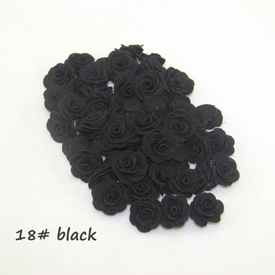 24gab lēts zieds Auduma mākslīgais zieds 2,5 cm 18 krāsas kāzu kleitu svētku dekorēšanai var sajaukt krāsas