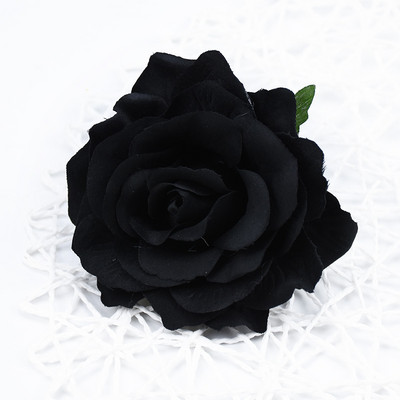 10 cm Kiváló minőségű selyem rózsák virág fal esküvői lakberendezési dekoráció karácsonyi barkács bross menyasszonyi kiegészítők kiürítés művirágok