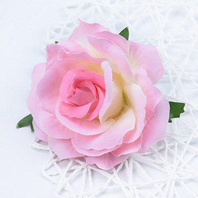 10 cm Kiváló minőségű selyem rózsák virág fal esküvői lakberendezési dekoráció karácsonyi barkács bross menyasszonyi kiegészítők kiürítés művirágok